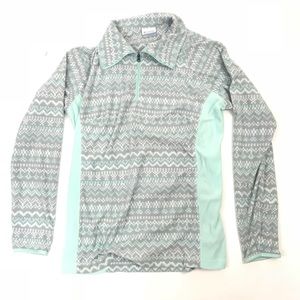 Columbia fleece pullover jacket half zip
